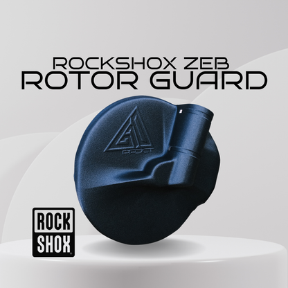 G10 PRJCT RockShox zeb mtb brake rotor guard display G10 PRJCT
